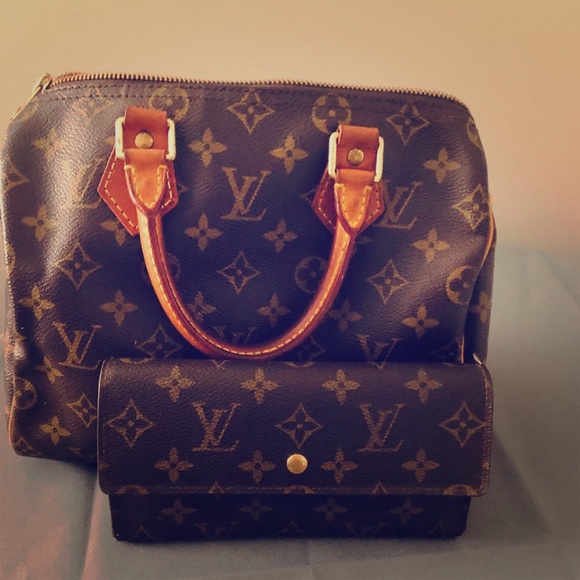 Louis Vuitton Handbags - Luis Vuitton Speedy 25 and wallet